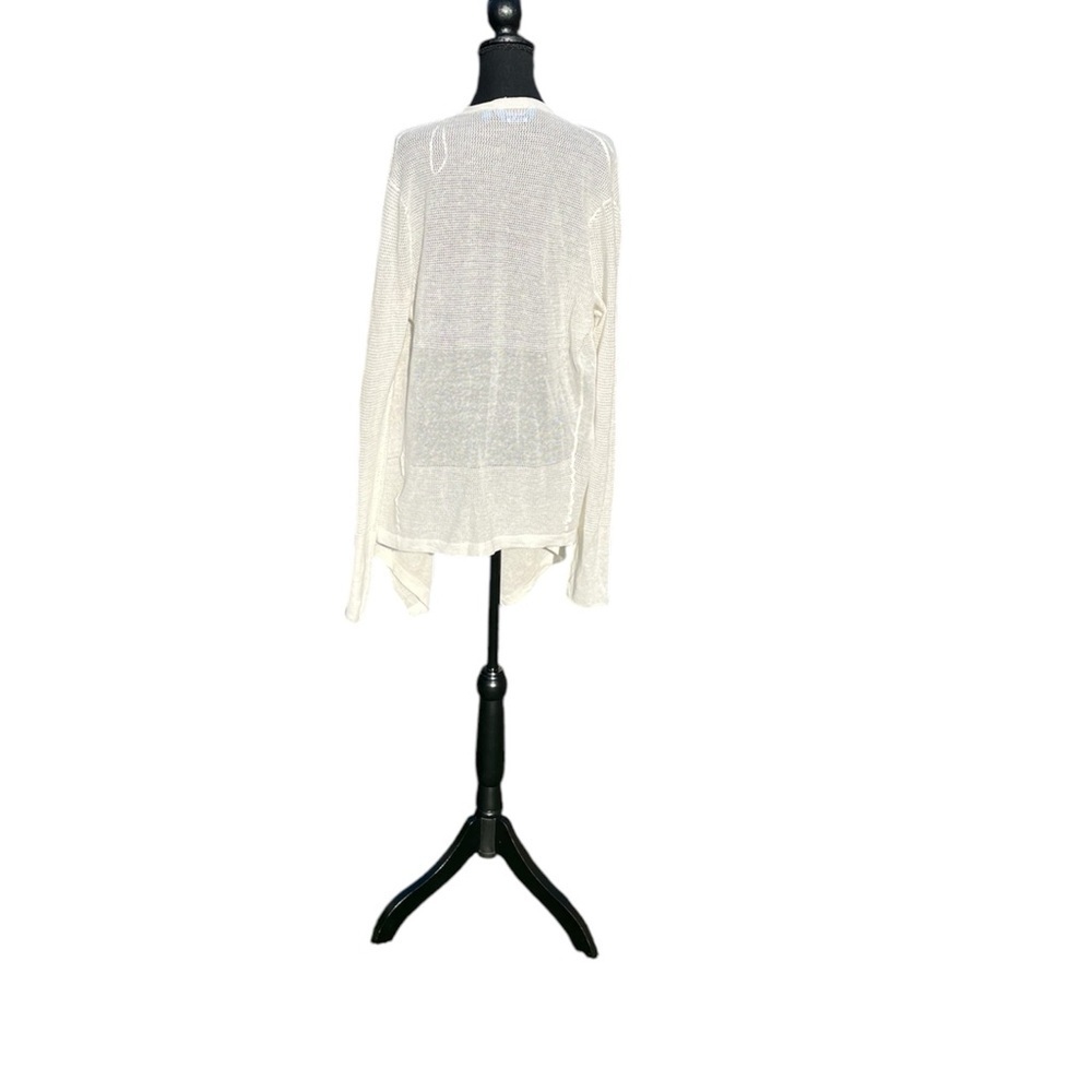 Women’s Cream Net Sweater. By Vera Wang size XL. Multiple use uses. - Picture 4 of 5